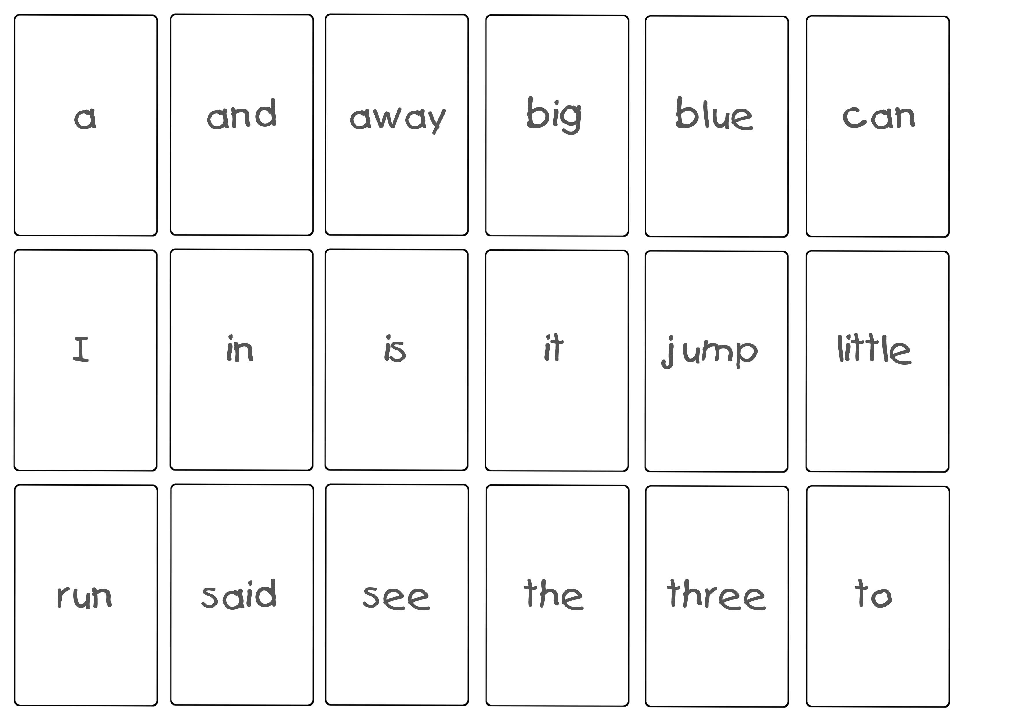 sight words list dolch
